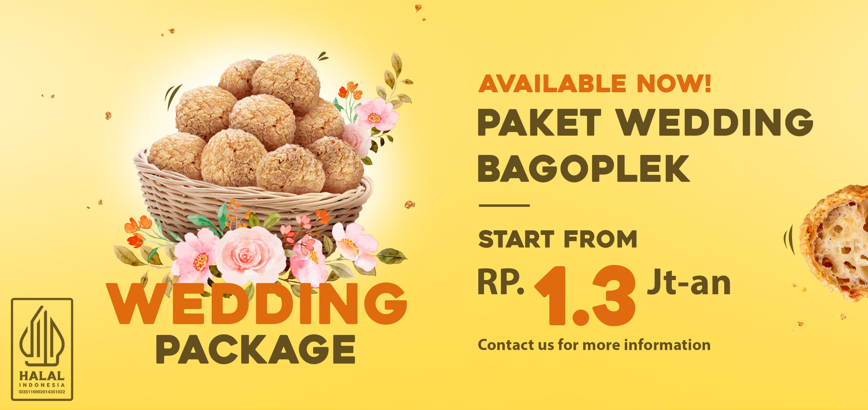 Paket Wedding Bagoplek Untuk Acara Nikahan